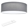 Navaris 22W LED Ceiling Light – 40cm Dimmable Flush Mount, Light Grey