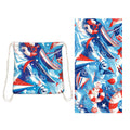2-in-1 Beach Towel Backpack | Sand-Free Microfiber Bag