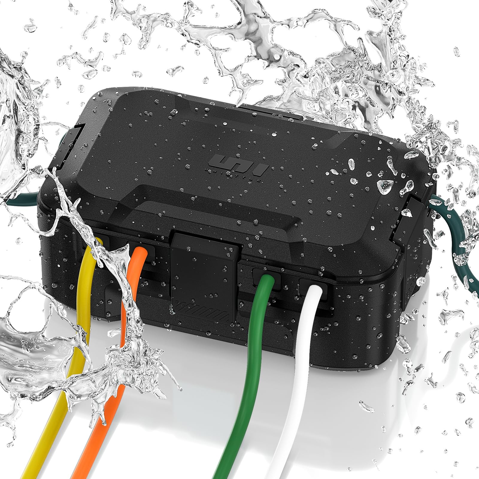 Unistyle Outdoor Waterproof Electrical Box – 6 Cable Entry Enclosure