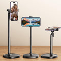 DIMONCOAT Aluminum Phone Stand – Adjustable Height & Angle Desk Holder