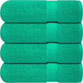 Infinitee Xclusives 100% Cotton Bath Towels Set of 4 | Vivid Green