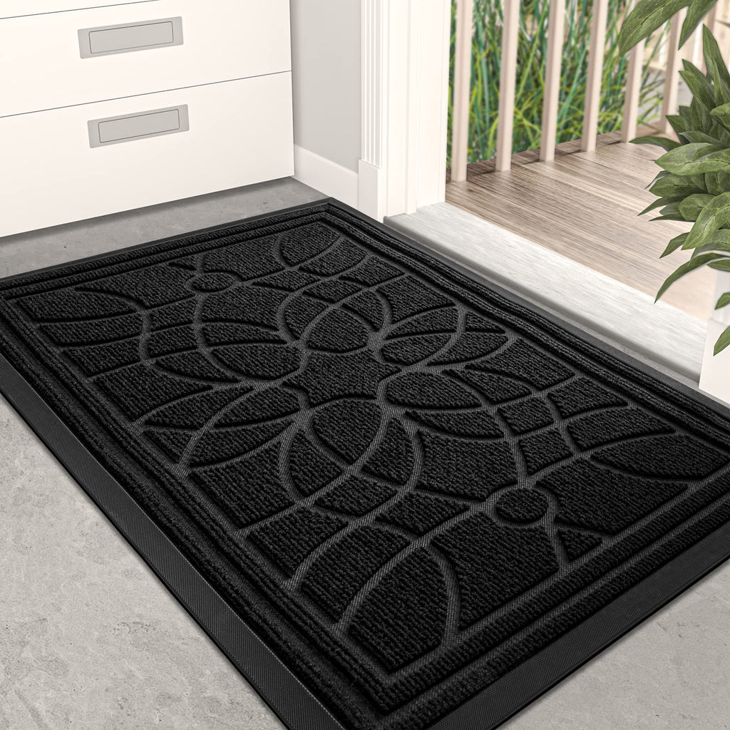 DEXI Door Mat 60x90cm | Heavy Duty Non-Slip Rubber Entrance Rug