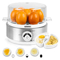 Duronic EB40 Electric Egg Boiler & Poacher – 7 Egg Capacity, 400W