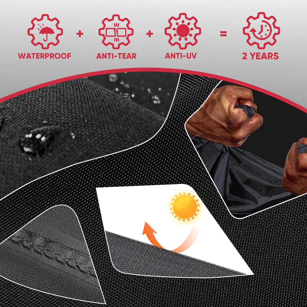 Turtle-Life 64-Inch Heavy Duty Waterproof BBQ Gas Grill Cover | Oxford PVC