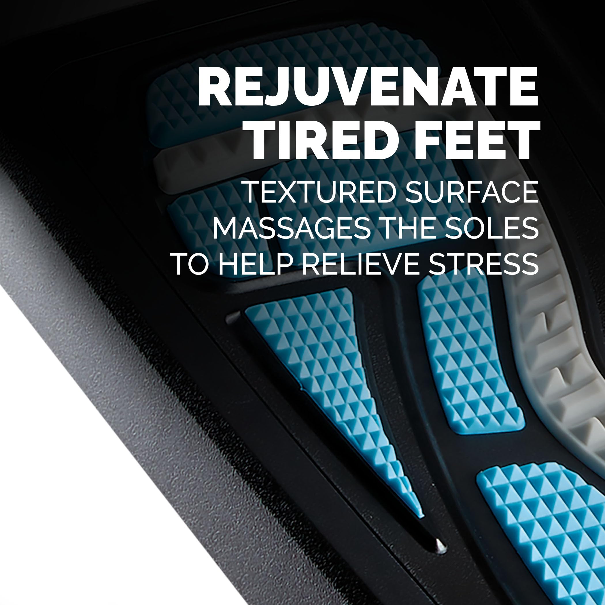 Fellowes Energiser Ergonomic Foot Rest – Adjustable Massage Surface