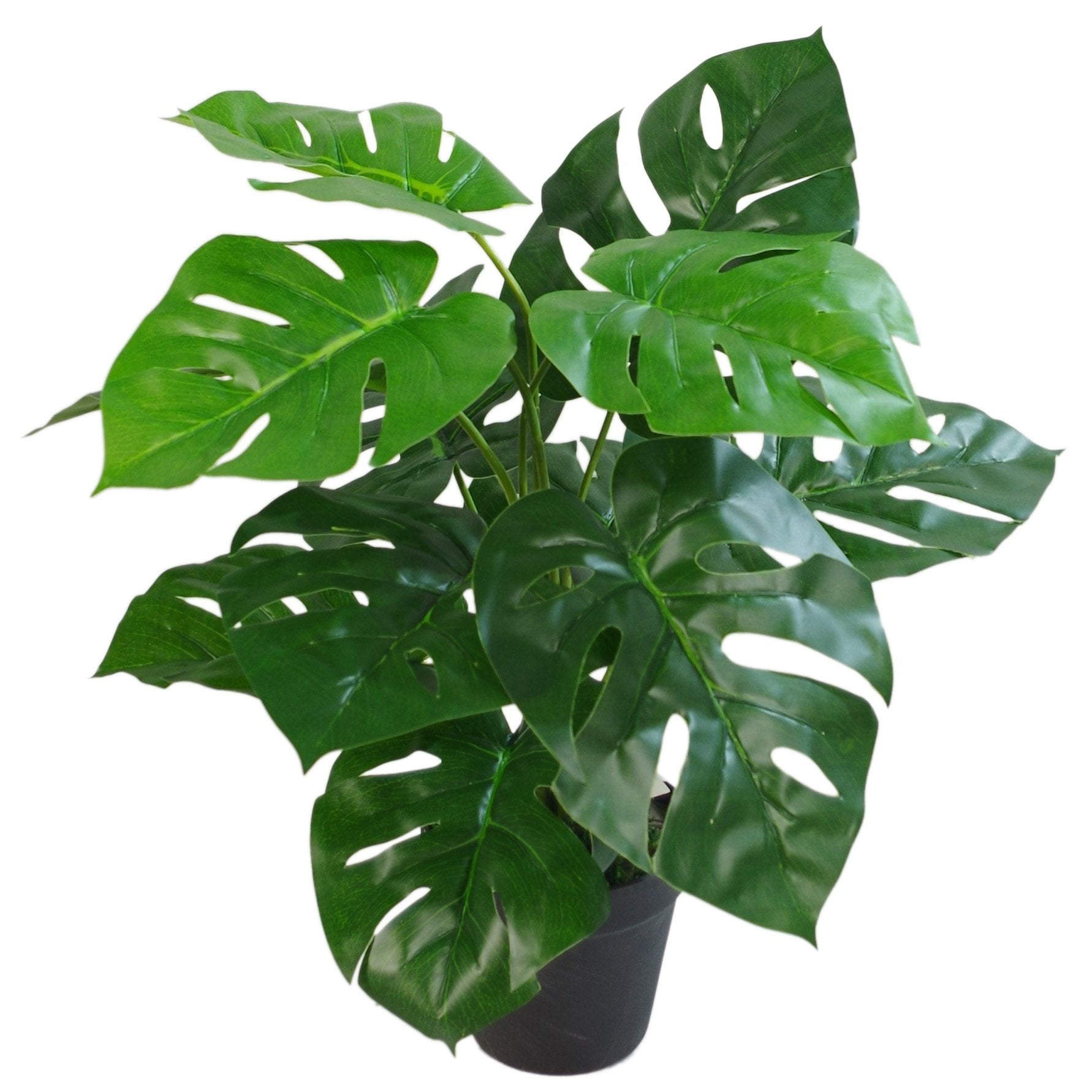 Jolof Store Realistic Artificial Monstera Plant | Potted Faux Greenery, 120cm