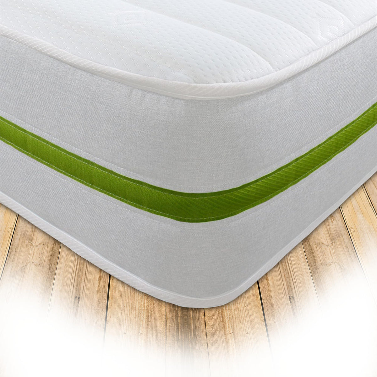Starlight Beds Horizon Harmony White Sprung Hybrid Small Double Mattress - image 1
