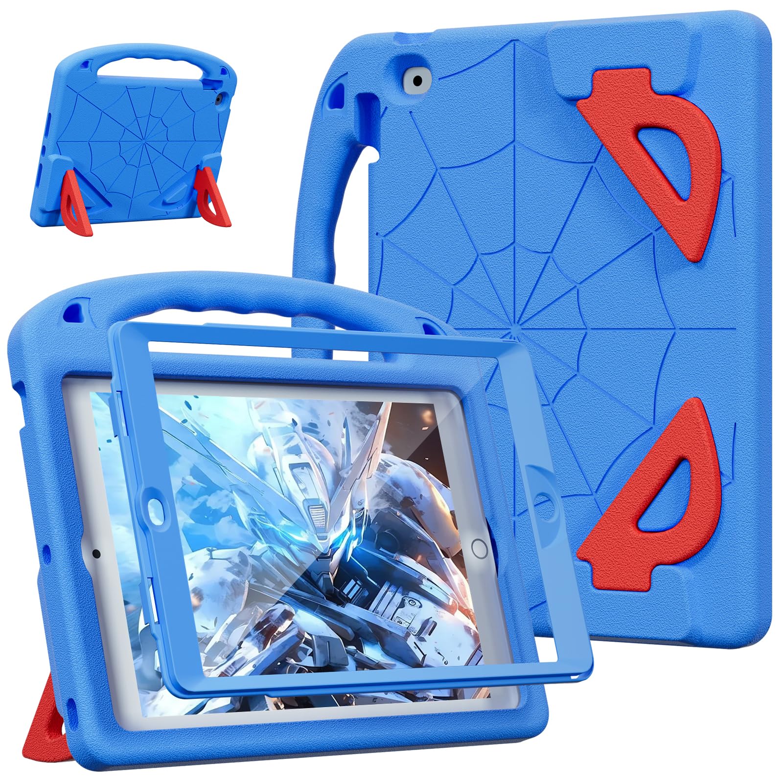 LKOOZO iPad 10.2 Kids Case – Shockproof Cover with Screen Protector