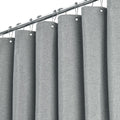 BTTN Extra Long Shower Curtain | 182x244cm Weighted Waterproof Polyester