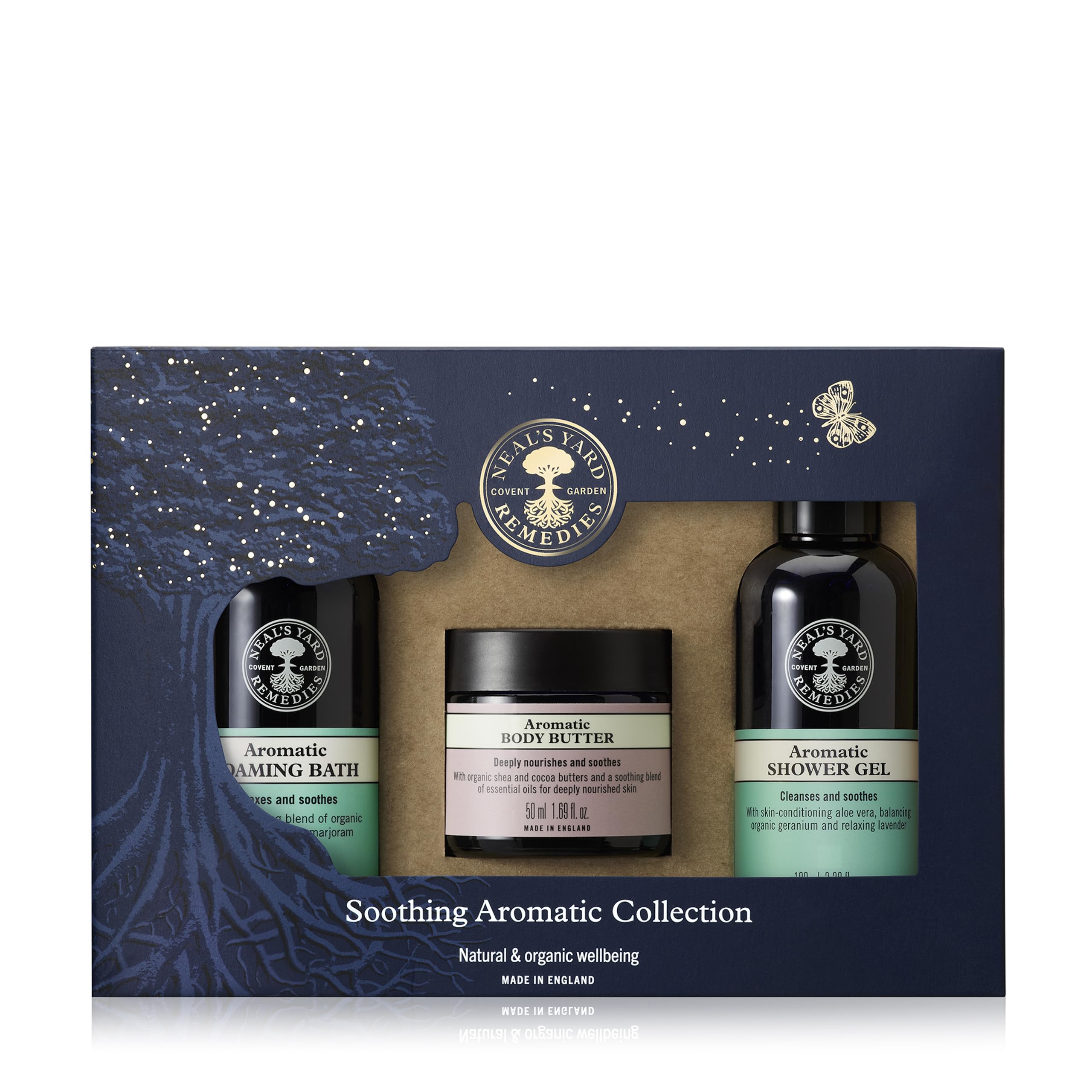 Neal's Yard Remedies Aromatic Bath & Body Gift Set | Lavender & Geranium
