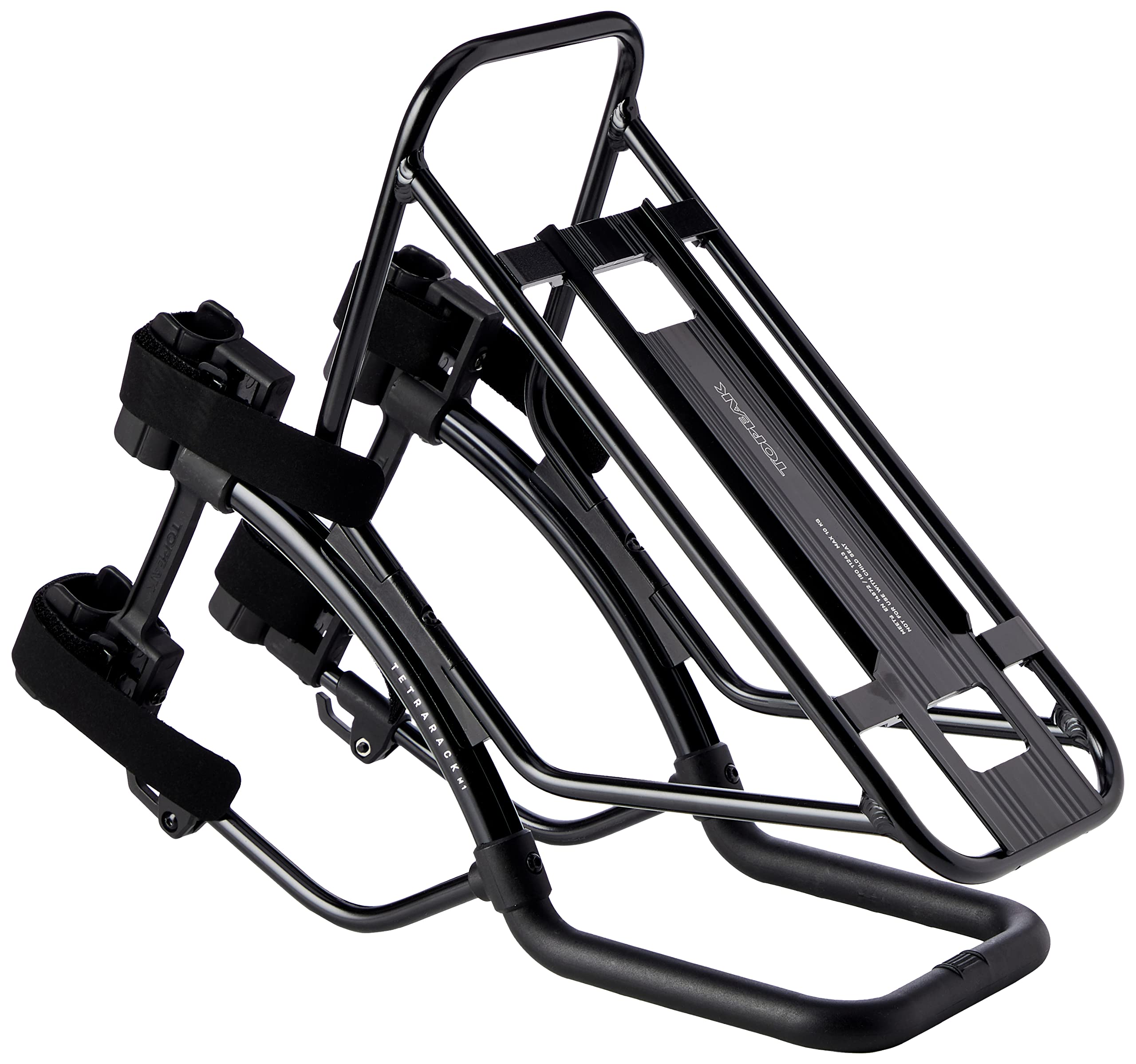 Topeak TetraRack M1 Front MTB Rack - QuickTrack System - Black