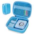 Hikkon Kids Digital Camera Case – Portable Storage Bag for Toys, Blue