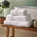 Silentnight Luxury Cotton Bath Sheet – Soft Waffle Border Towel