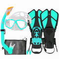 Jolof Store Kids Snorkeling Set | Dry Snorkel, Mask & Adjustable Fins