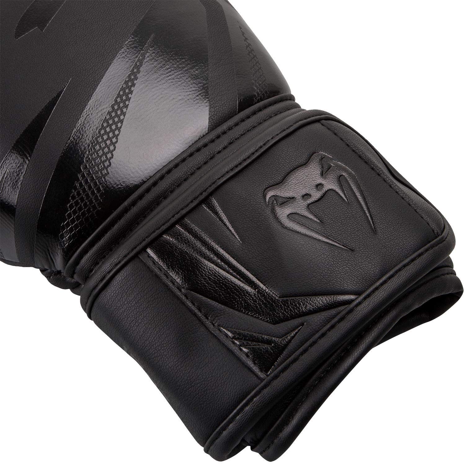 Venum Challenger 3.0 Boxing Gloves – 14 Oz Triple Density Foam – Black
