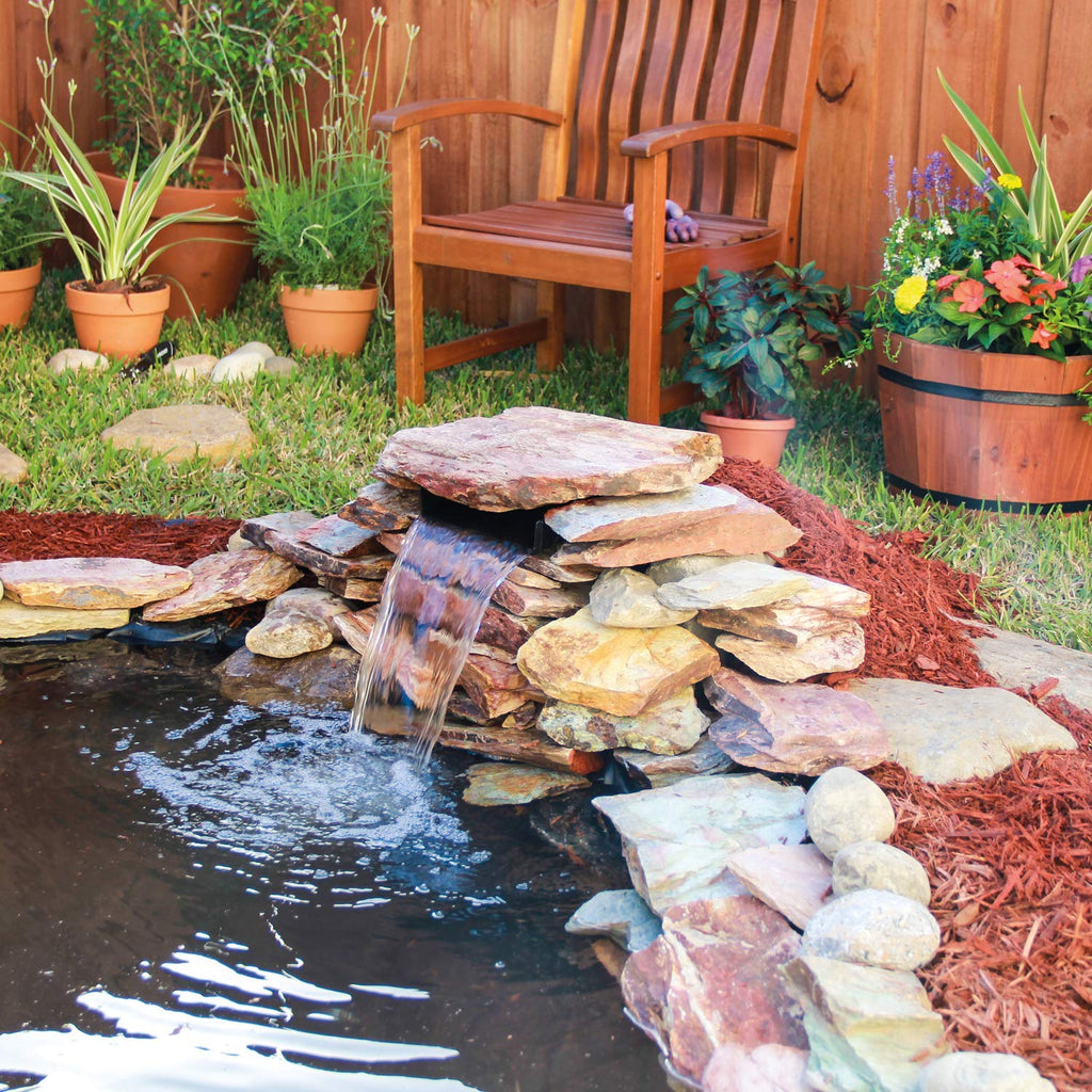 Pontec PondoFall Waterfall Spillway – Durable UV Resistant Water Feature
