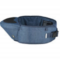 Hippychick Baby Hipseat Carrier – Ergonomic Waist Stool – Denim Blue