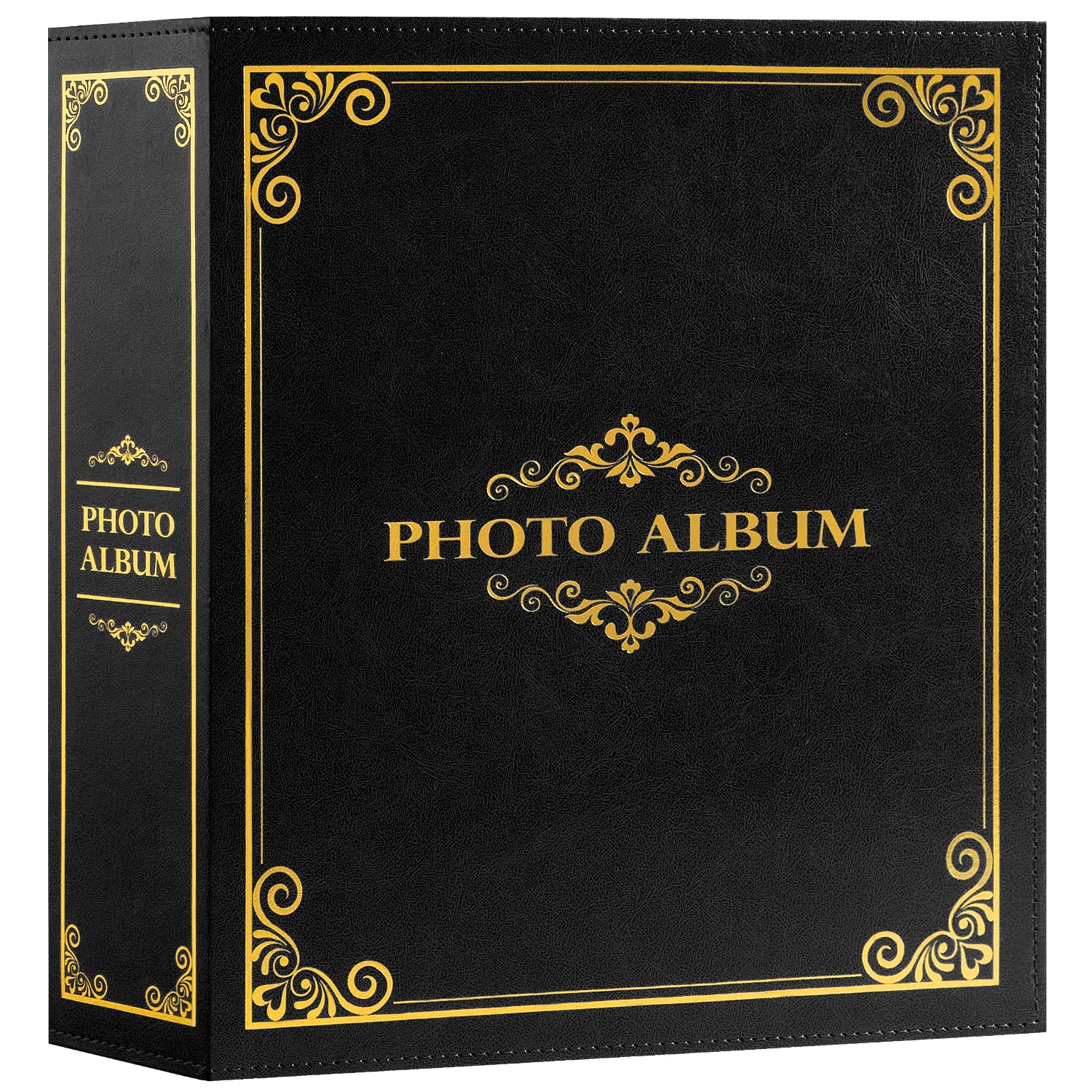 Lanpn 1000 Pockets Photo Album 6x4 – Large Slip-in Picture Book, Black