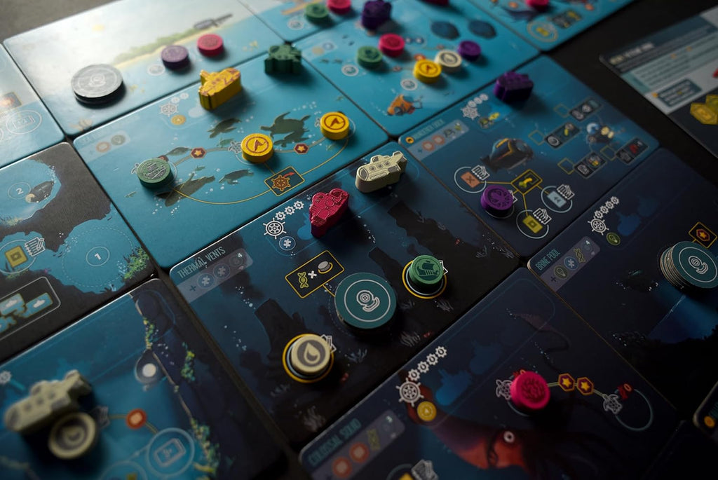 Snaps Endeavor Deep Sea Strategy Board Game | 1-4 Player Exploration
