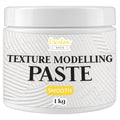 Creative Deco White Modelling Paste – 1kg Fine Texture Acrylic Medium
