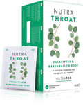 NutraTea NUTRATHROAT Herbal Tea for Sore Throat & Cough - 80 Bags