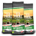 Der-Franz Organic Espresso Coffee Whole Bean - 1.5kg (3 x 500g)