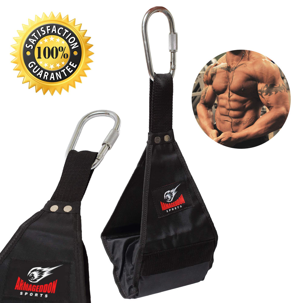 Jolof Store Ab Slings Straps – Heavy Duty Hanging Leg Raiser Pair for Pull Up Bar