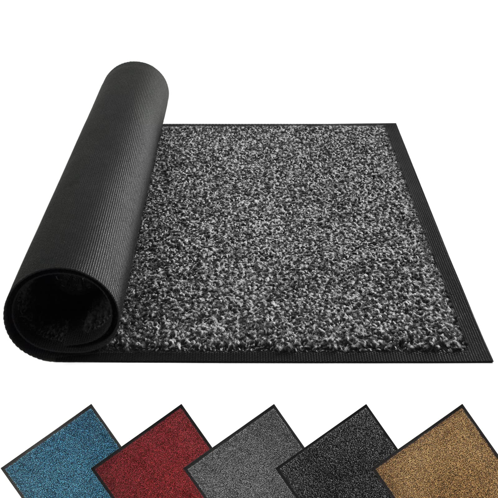 Mibao Heavy Duty Door Mat – 58x180cm Non-Slip Washable Entrance Rug