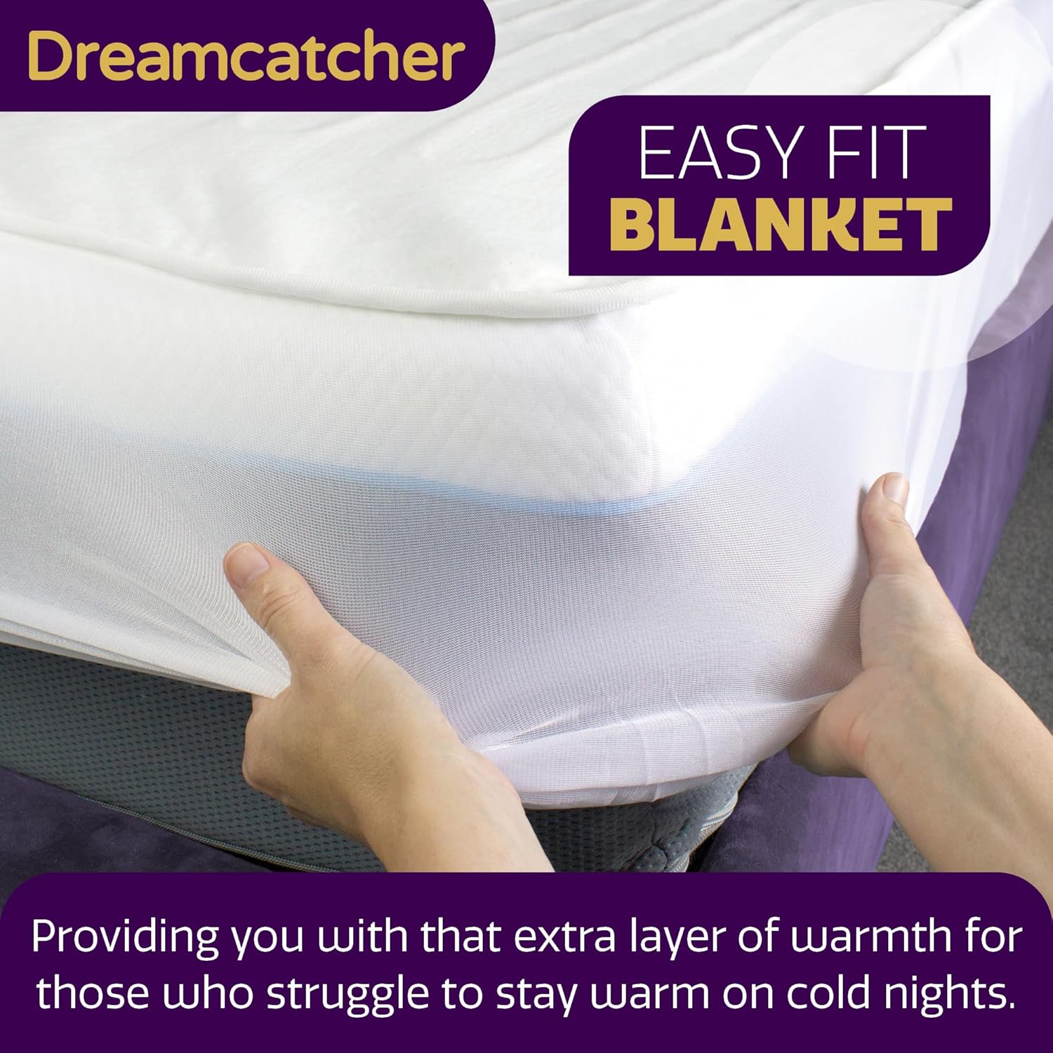 Dreamcatcher Double Electric Blanket | Dual Control Fitted Underblanket