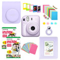 Fujifilm Instax Mini 12 Camera Bundle - Lilac Purple with 40 Film Shots