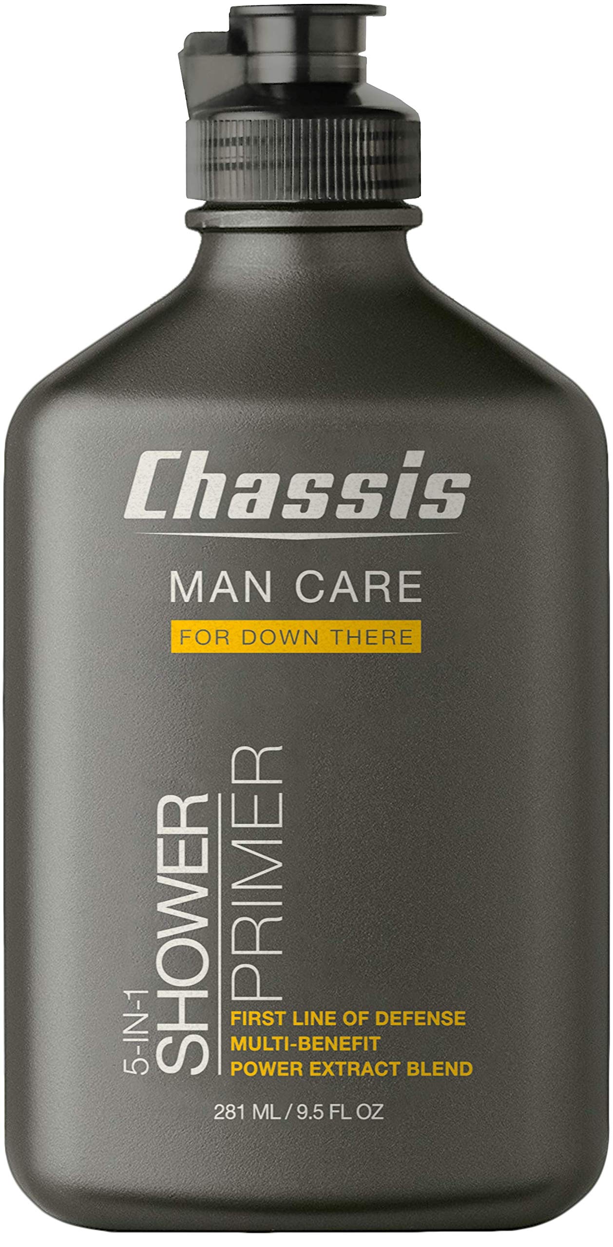 Chassis Shower Primer: 5-in-1 Anti-Chafing Bodywash and Shower Gel for Men