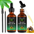 Jolof Store Jamaican Black Castor Oil 2-Pack | Organic Hair Growth Serum