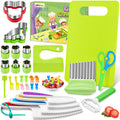 UPDOKIT 28-Piece Kids Kitchen Safety Knife Set for Toddlers