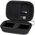 Aenllosi Hard Travel Case for TP-LINK M7350 4G LTE MiFi Hotspot - Black