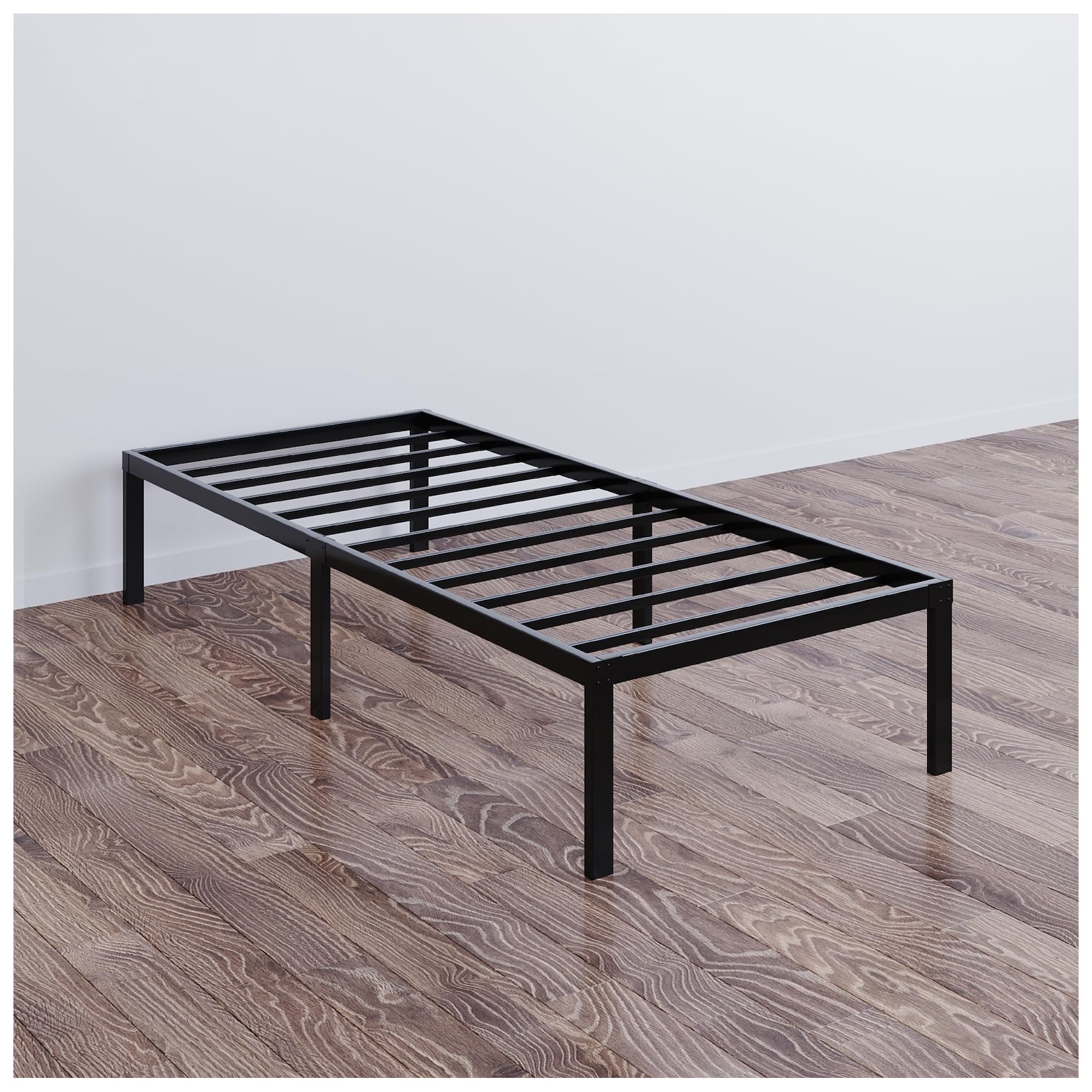 Dreamzie Metal Bed Frame 100x200 – Sturdy Storage Bed with Easy Assembly