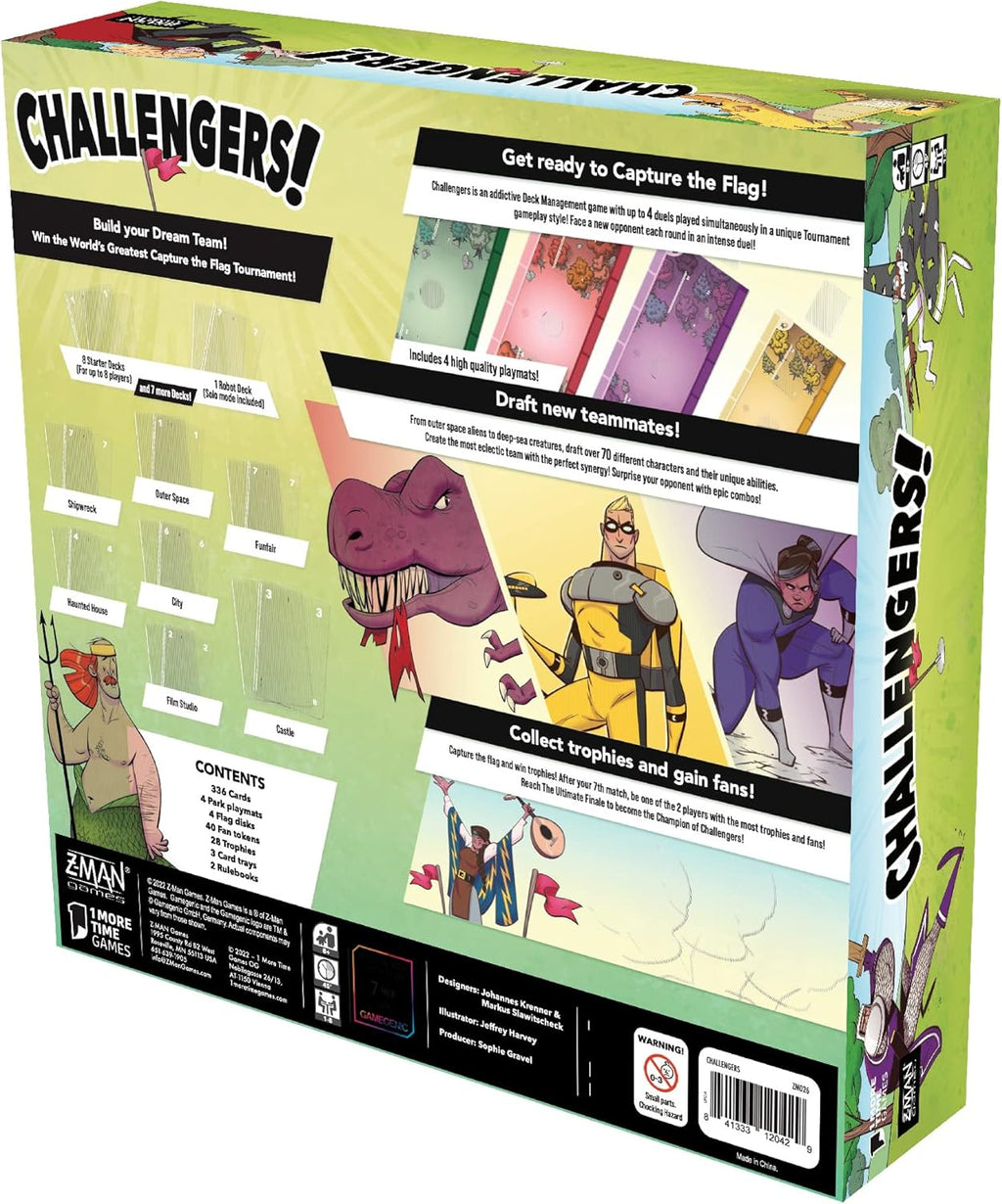 Challengers Board Game by Snaps – Deck Building Auto Battler