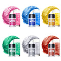 Edible Glitter & Gel Food Colouring Set for Drinks – Vegan