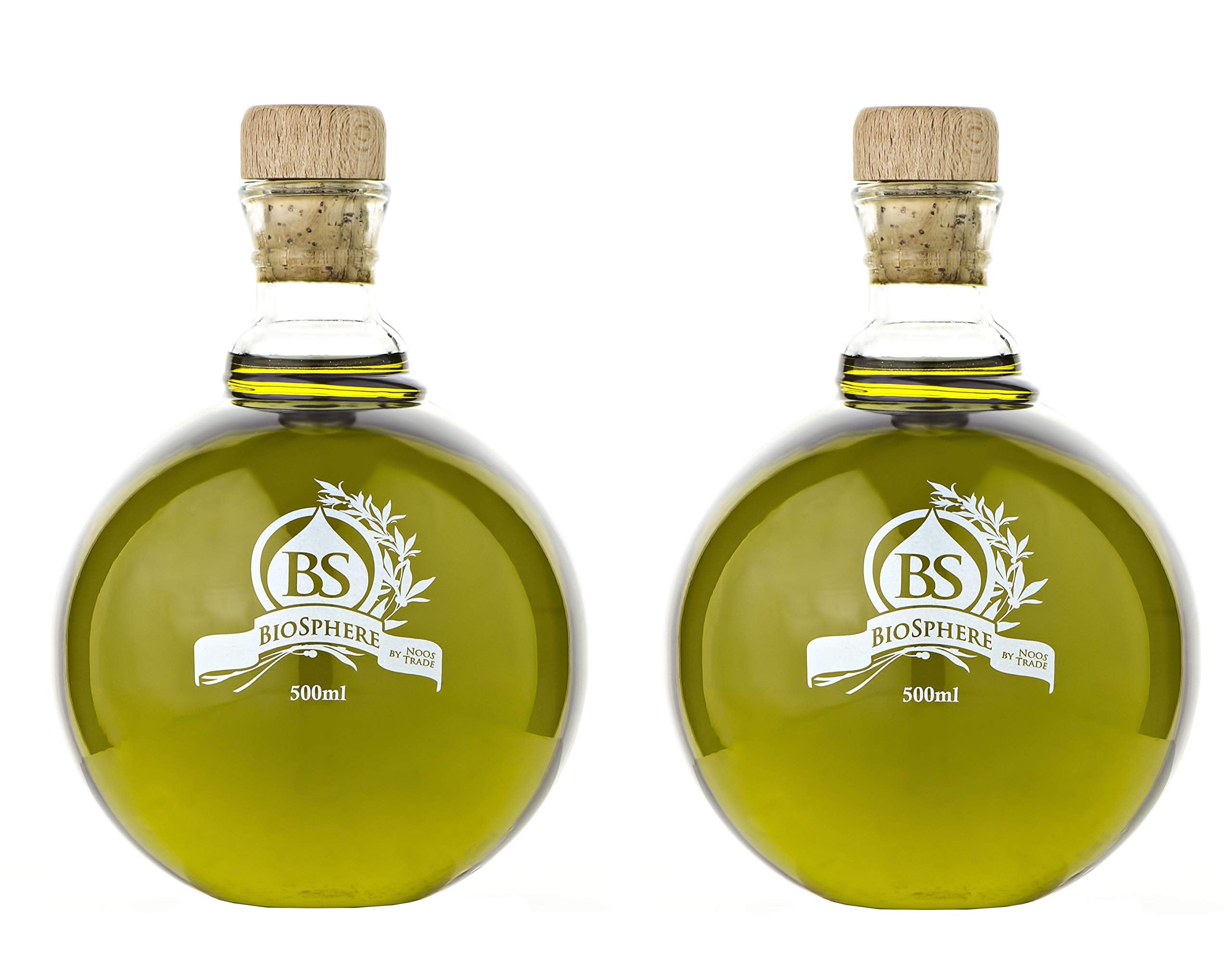 Biosphere Organic High Phenolic Extra Virgin Olive Oil - 2x500ml Pack