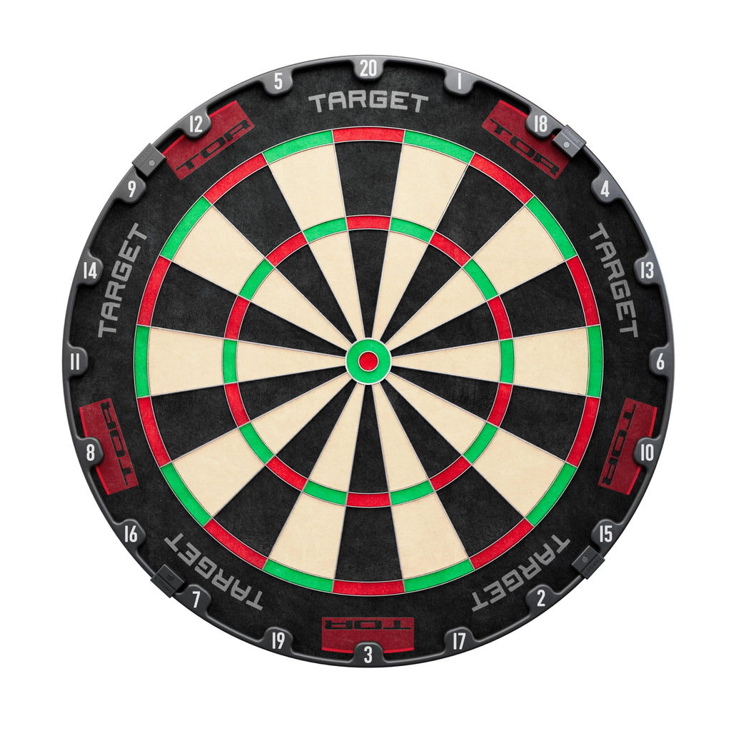 Target Darts TOR Steel Tip Dartboard | Premium Madagascan Sisal Board