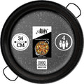 Alises Enamelled Carbon Steel Paella Pan | 34cm Induction Non-Stick