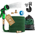 HomeProtek 50ft Expandable Garden Hose – 9-Mode Spray Gun & Brass Fittings
