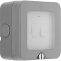 BG Electrical Weatherproof Fused Spur Switch | IP66 Rated Grey 13A