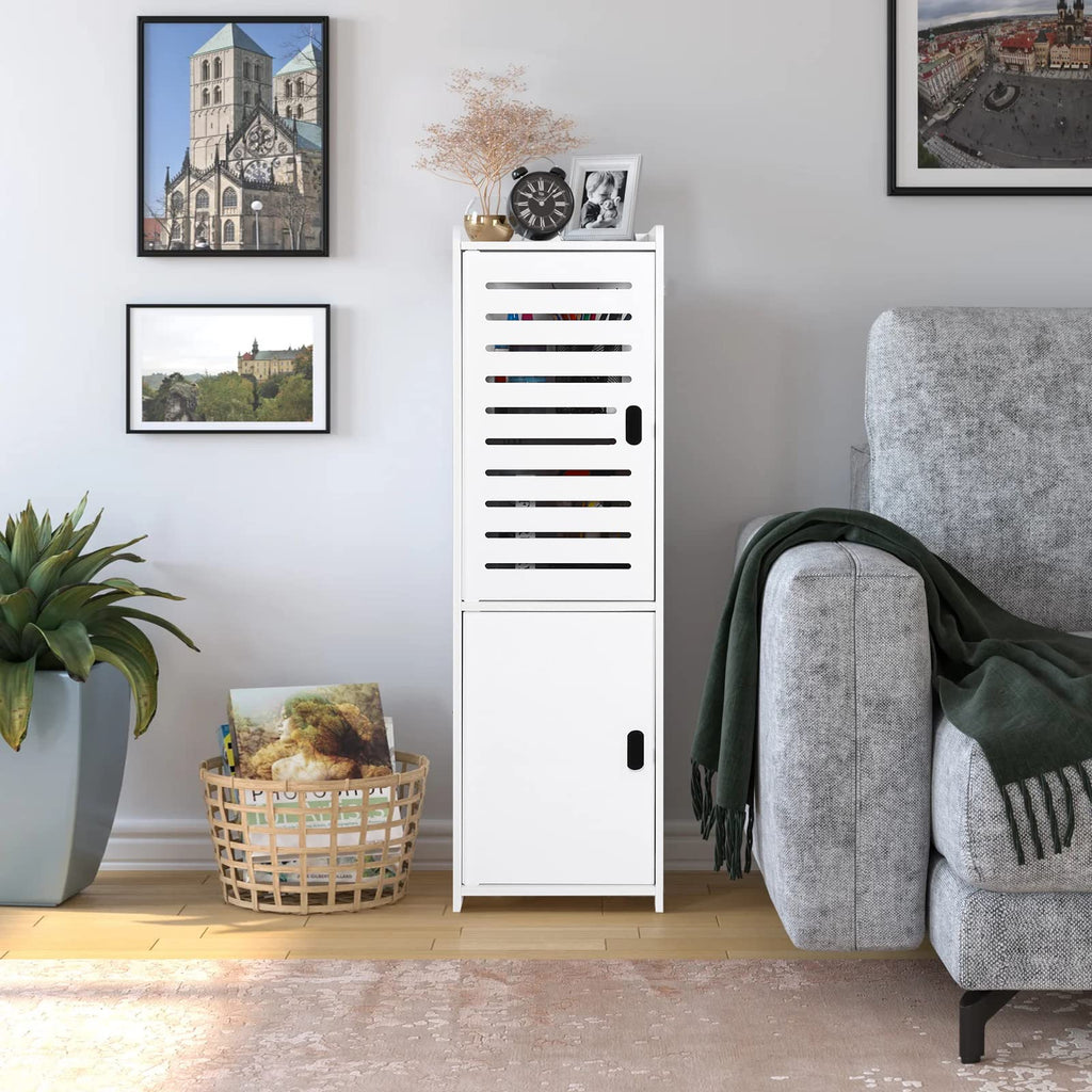 FACOKOLA 3-Tier Slim Bathroom Floor Cabinet | Waterproof Storage Unit