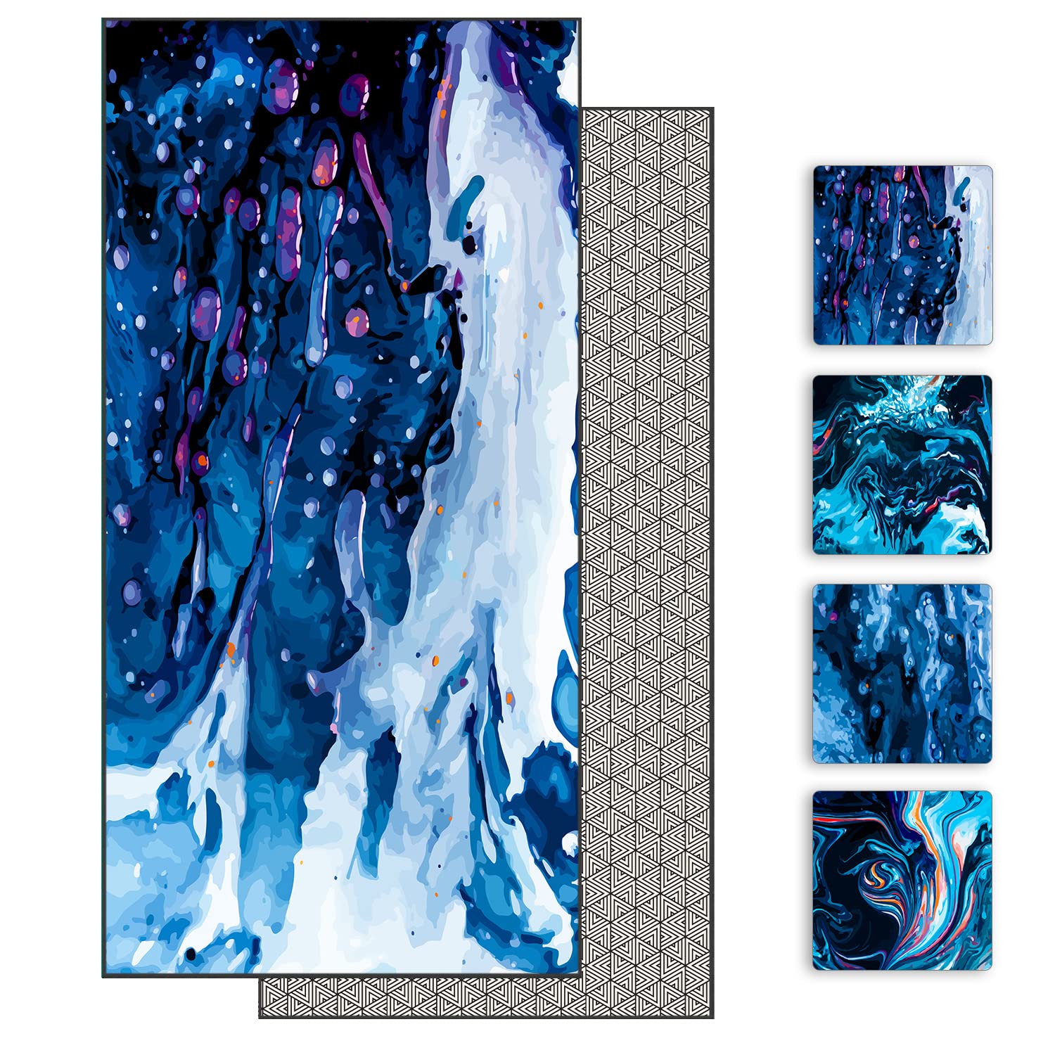 DARCHEN Microfiber Beach Towel – Oversized Quick Dry Sand-Free Travel Towel
