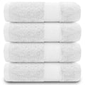 GC Gaveno Cavailia 100% Cotton Hand Towel Set – 700 GSM White 4PK