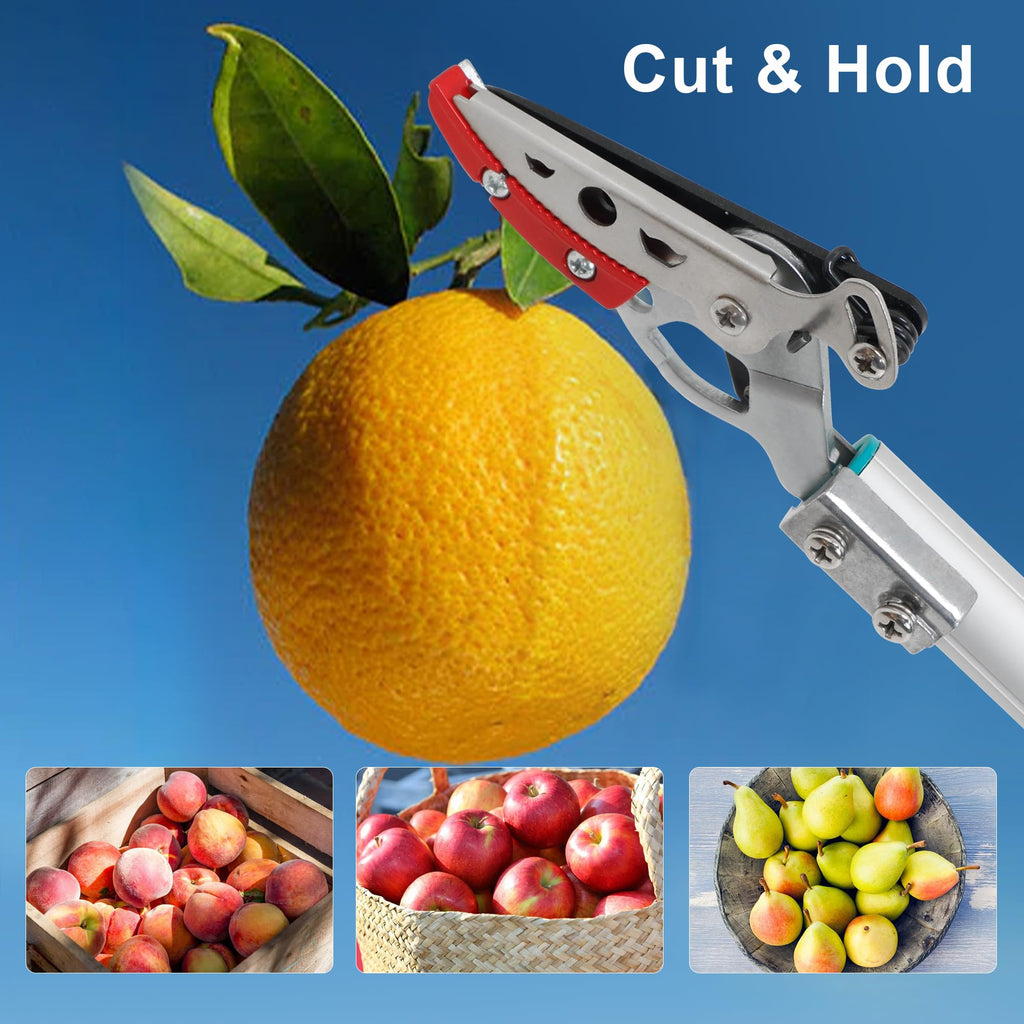 GARTOL 130cm Long Reach Tree Pruner & Fruit Picker | Aluminum Handle