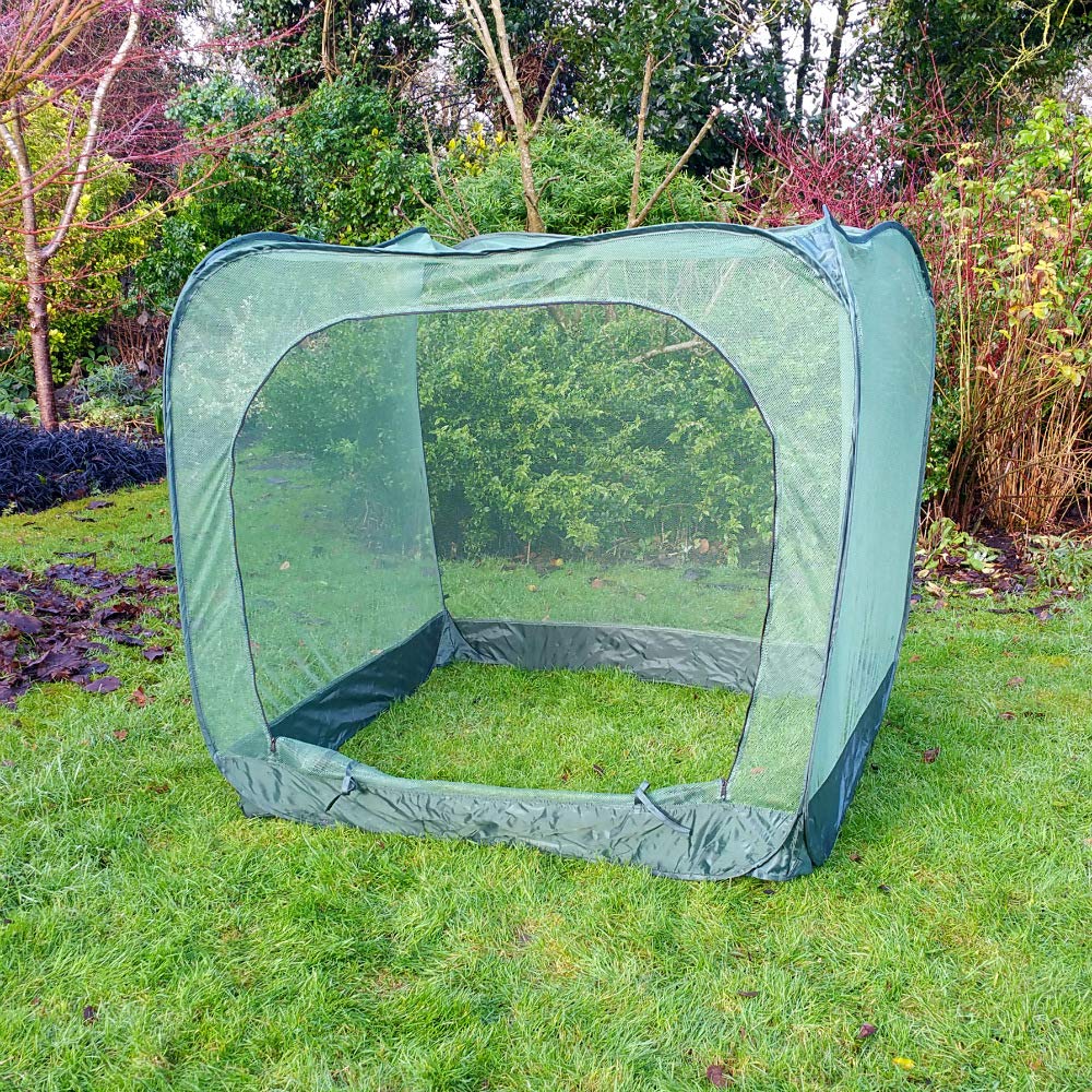 GardenSkill Pop-Up Fruit & Veg Cage – 4mm Anti-Bird Netting, 1.35m High