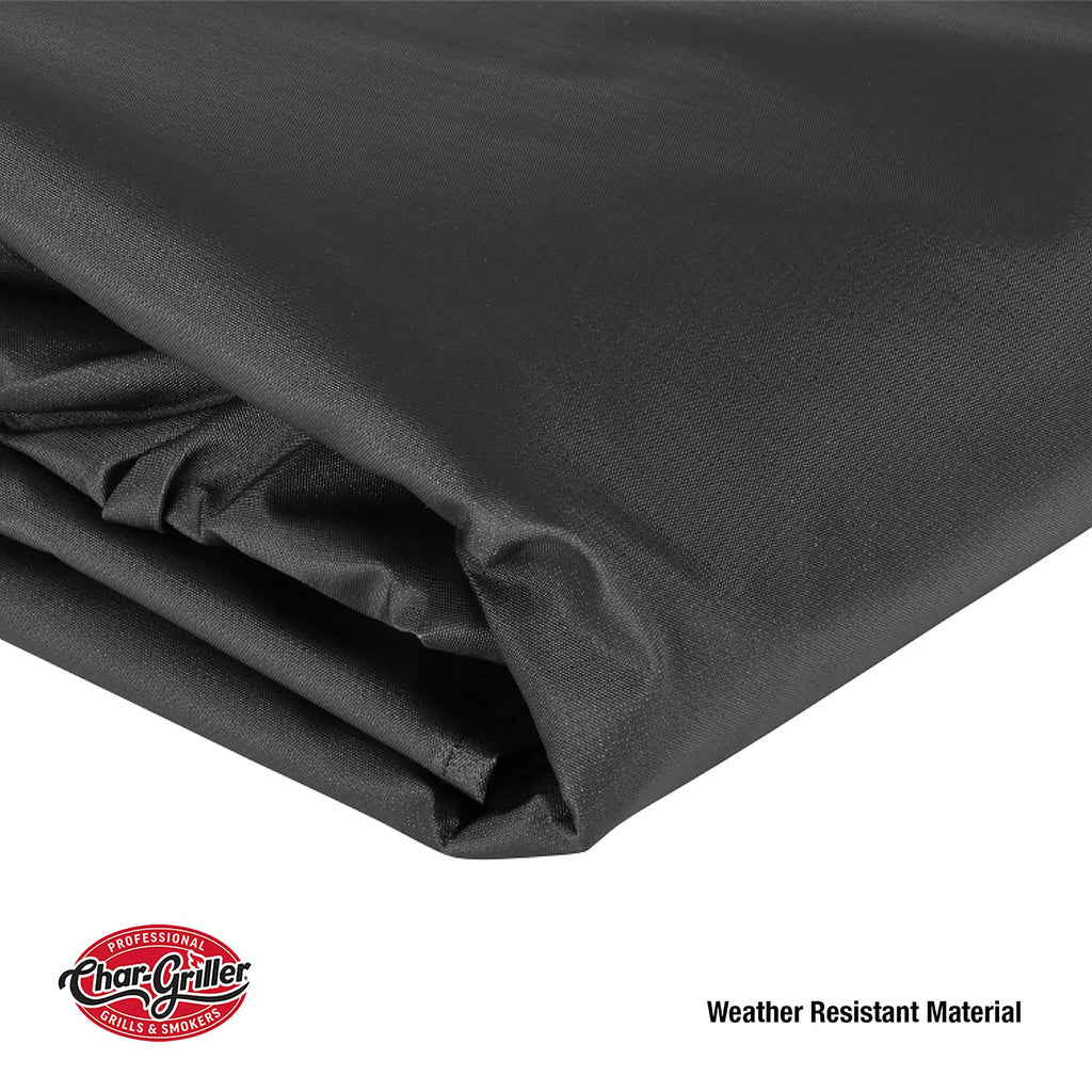 Char-Griller 5055 Grill Cover | Weatherproof PVC for Dual 5030 Grill