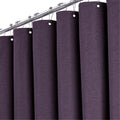 BTTN Purple Linen Shower Curtain – Waterproof Heavy Duty Weighted Fabric