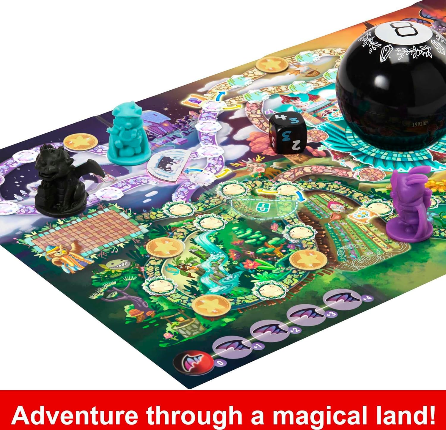 Snaps Magic 8 Ball Magical Encounters – Cooperative Family Board Game